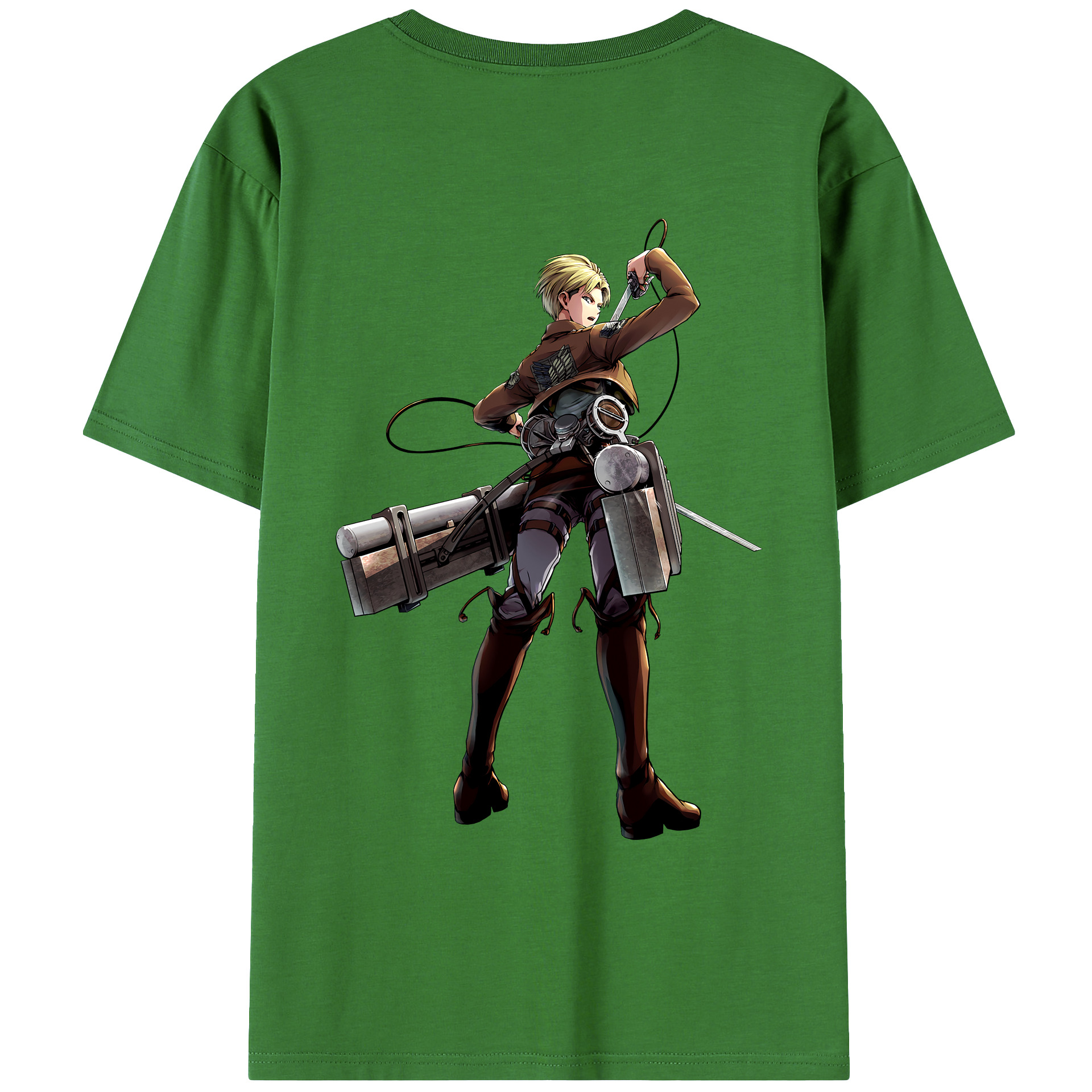 （画像用） 進撃の巨人 Attack on Titan レディース半袖Tシャツ(バックプリント)